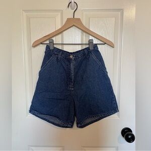 Classic Blue Denim Women's Shorts